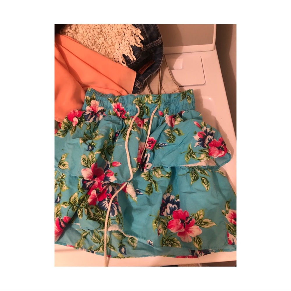 Floral skirt